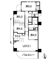 Floor: 4LDK + WIC, the occupied area: 80.82 sq m