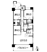 Floor: 3LDK + WIC + WTC, the occupied area: 73.62 sq m
