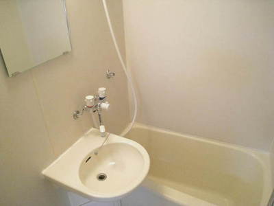 Bath. Washbasin