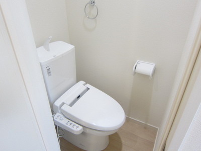 Toilet. It is likely to settle down in a separate toilet