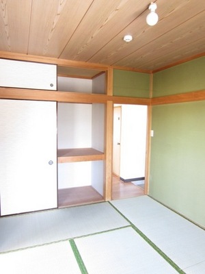 Living and room. There upper closet closet Japanese-style room
