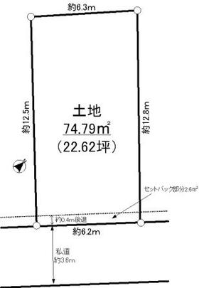 Local land photo. Topographic map