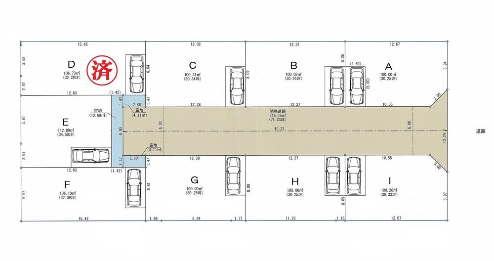 Compartment figure. Building plan example (E compartment) Building price 13 million yen, Building area 102.87 sq m