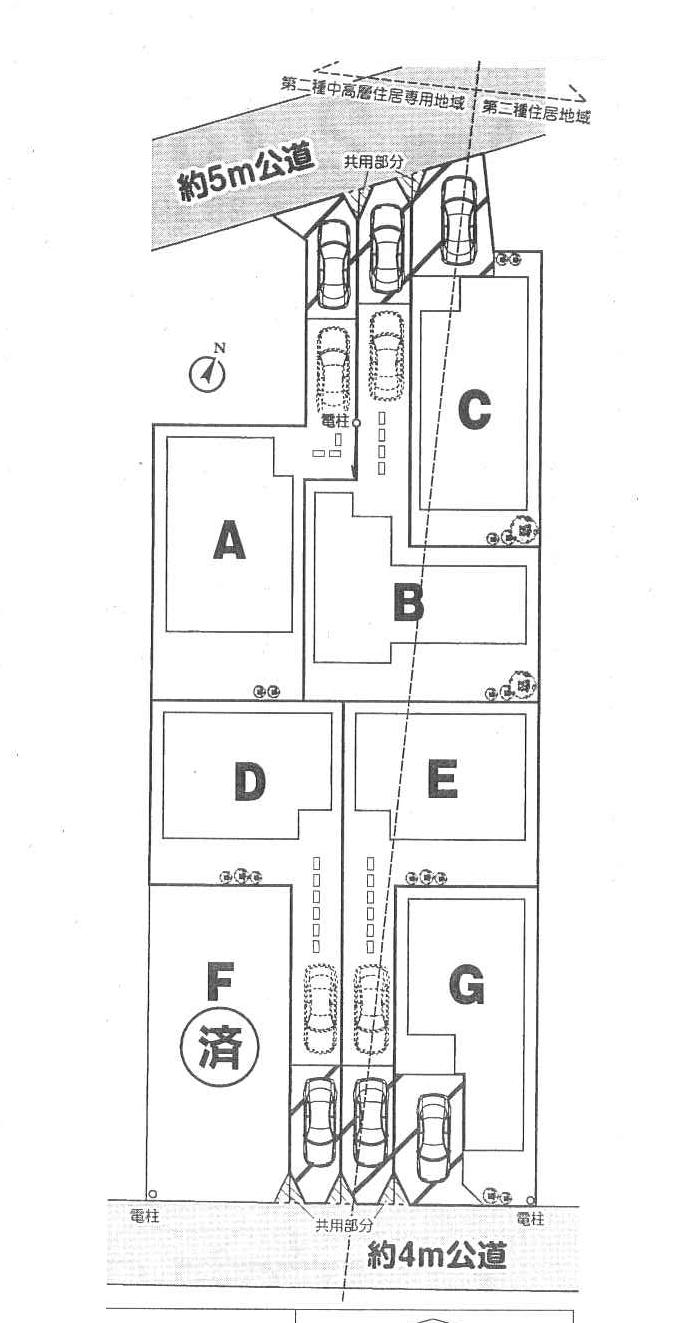 The entire compartment Figure. All seven buildings