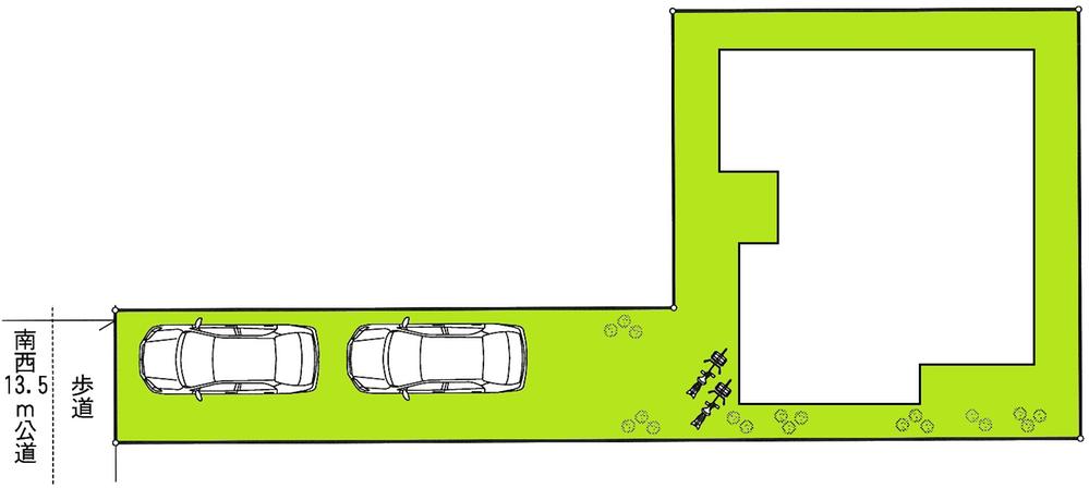 Compartment figure. 22,800,000 yen, 4LDK + S (storeroom), Land area 122.82 sq m , Building area 99.57 sq m compartment view