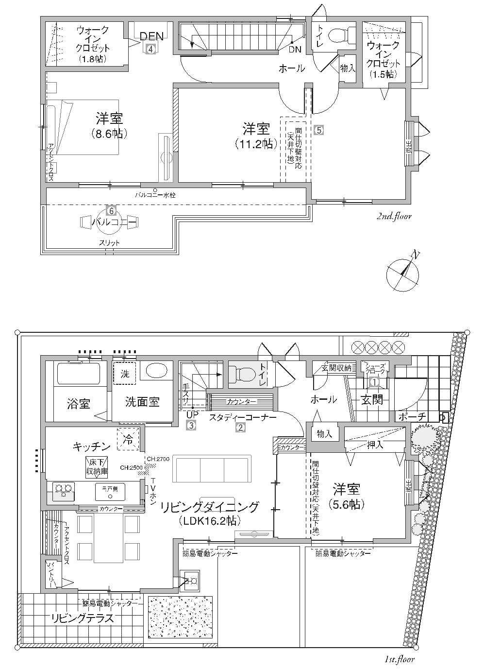 Floor plan. (12 Building), Price 30,700,000 yen, 3LDK, Land area 100.13 sq m , Building area 101.84 sq m