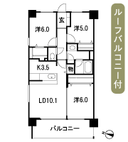 Floor: 3LDK + walk-in closet, the occupied area: 70.02 sq m, Price: TBD