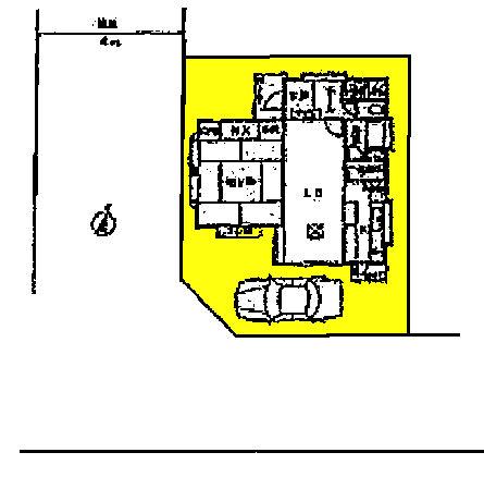 Compartment figure. 19,400,000 yen, 4LDK, Land area 108.97 sq m , Building area 107.64 sq m southwest ・ Southeast of the corner lot = sunny!