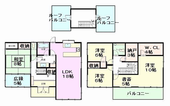 Floor plan. Reservation of tour ・ Complete documentation ・ Please feel free to ask neighboring properties, etc.