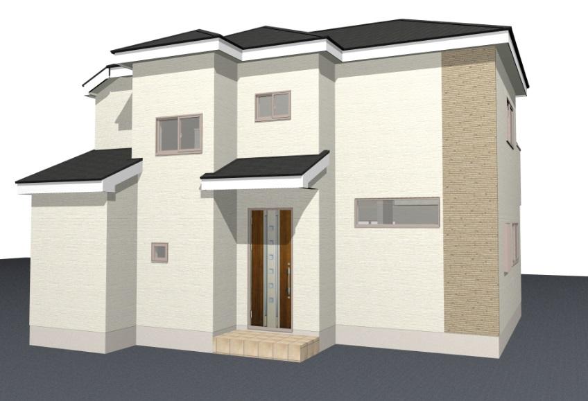 Rendering (appearance). (4 Building) Rendering 2014 in late February will be completed!