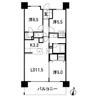 Floor: 3LDK + futon closet + walk-in closet, the occupied area: 70.12 sq m, Price: 34,080,000 yen, now on sale