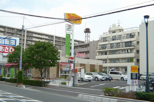 restaurant. 594m up to Denny's opening Aoki-cho Park store (restaurant)