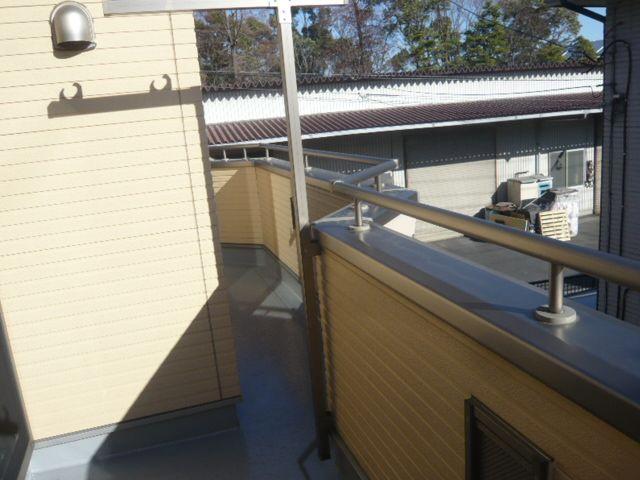 Balcony. Balcony across the 2 kaizen room