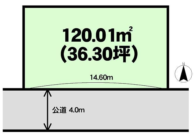 Compartment figure. Land price 30 million yen, Land area 120.01 sq m