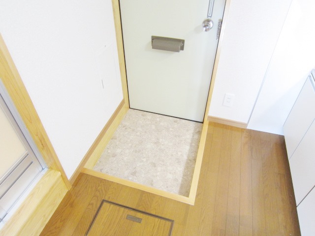 Entrance. Entrance with a space