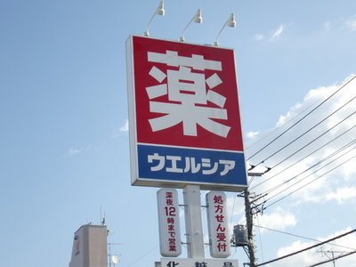 Dorakkusutoa. Uerushia Soka Haramachi shop 510m until (drugstore)
