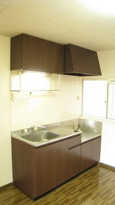 Kitchen. Kitchen gas stove can be installed