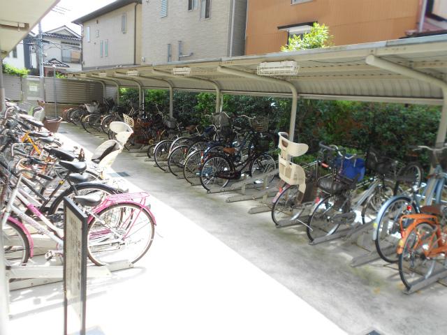 Other common areas. Bicycle-parking space