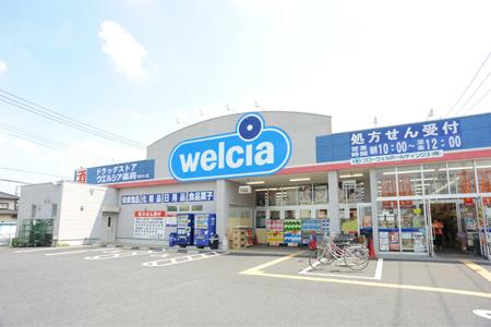 Drug store. Uerushia 424m until Kawaguchi Kitazono shop