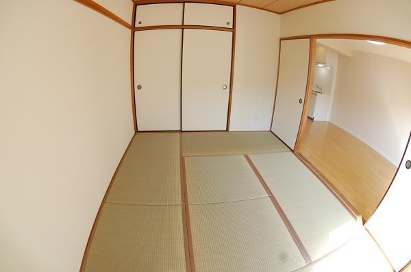 Non-living room. Japanese-style room that follows from dining