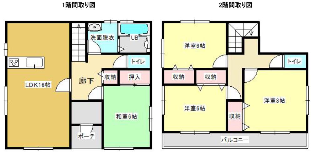 Floor plan. (1 Building), Price 28.8 million yen, 4LDK, Land area 137.82 sq m , Building area 104.33 sq m