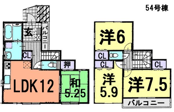 Floor plan. 1100m until Kawaguchi Municipal Kizoro Elementary School