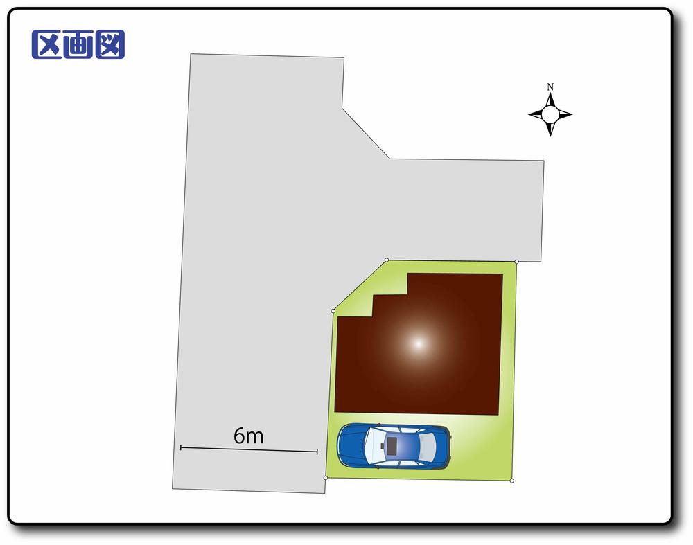 Compartment figure. 29,800,000 yen, 3LDK, Land area 60.53 sq m , Building area 85.44 sq m whole compartment view