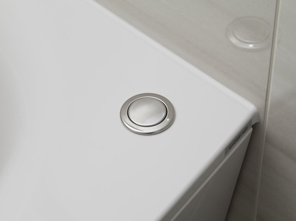 Bathing-wash room.  [Pop-up drain plug] You can waste water in one push not wet your sleeves.  ※ Same specifications