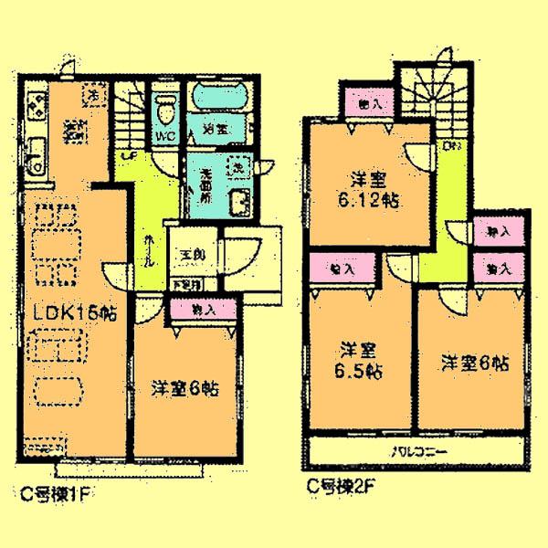 Floor plan. 23.8 million yen, 4LDK, Land area 119.93 sq m , Building area 95.84 sq m located view in addition to this, It will be provided by the hope of design books, such as layout. 
