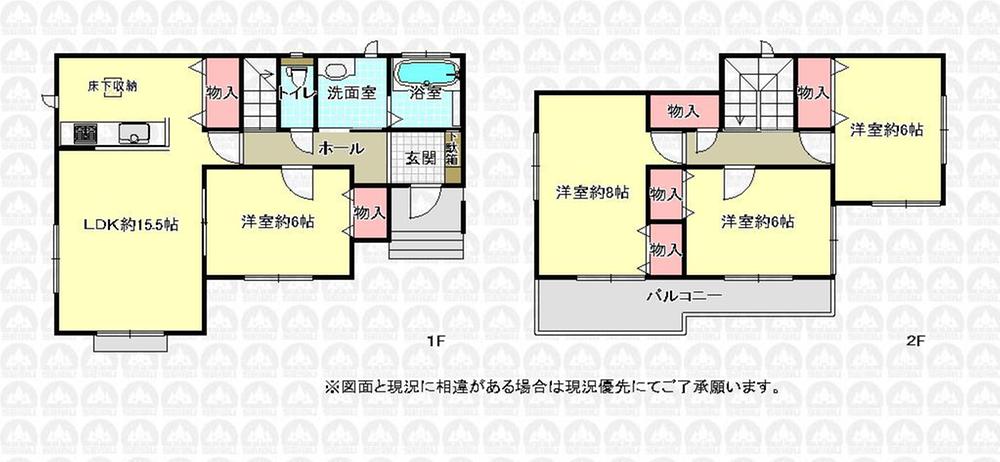 Floor plan. (D), Price 30,800,000 yen, 4LDK, Land area 136.05 sq m , Building area 100.19 sq m