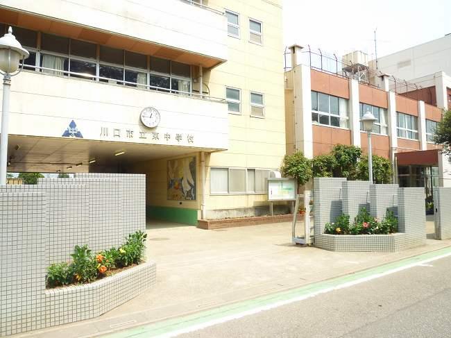 Junior high school. Kawaguchi Tatsuhigashi until junior high school 200m