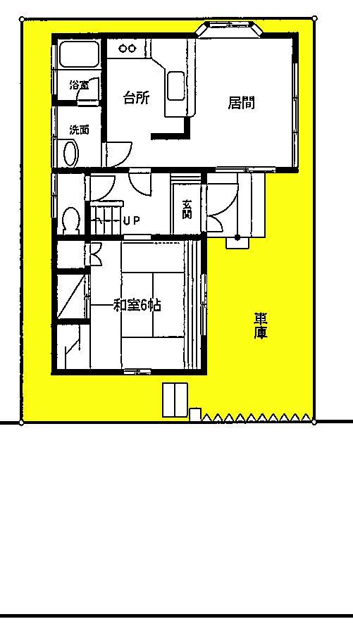 Compartment figure. 18 million yen, 4DK, Land area 90.75 sq m , Building area 85.92 sq m