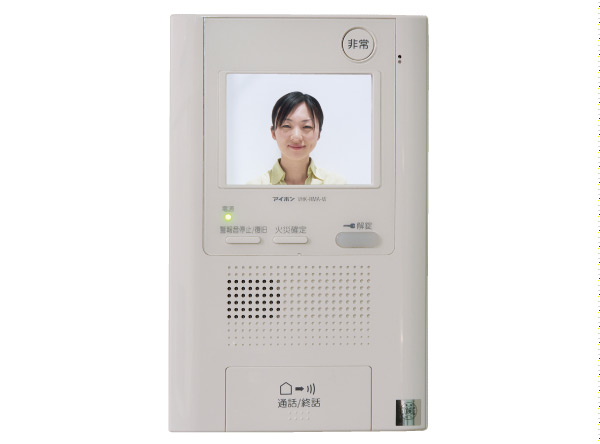 Security.  [Hands-free intercom with color monitor] You can check the visitor in the color of the video and audio, The hands-free intercom with color monitor offers to each dwelling unit.  ※ Same specifications all of the following listed amenities of