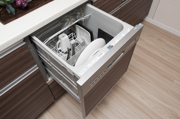 Building structure. Dishwasher (same specifications): about 6 servings (40 points) those tableware be cleaned at a time. Hand wash 1 / Water-saving type washable 6 amount of water. Timer function also comes with housework more comfortable
