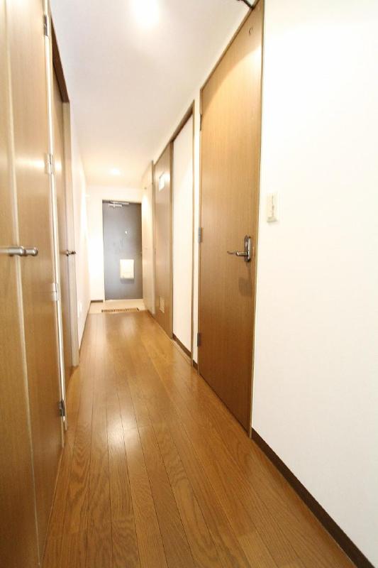 Other room space. There is also an inner hallway, It protects each room private space.