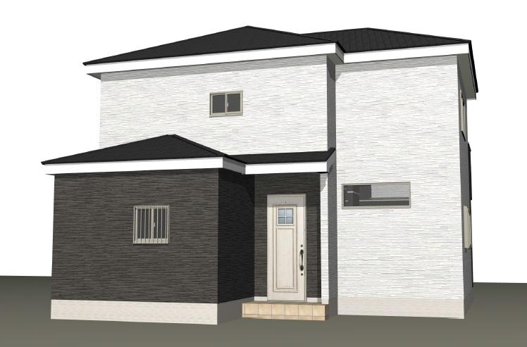 Rendering (appearance). 1 Building scheduled for completion view