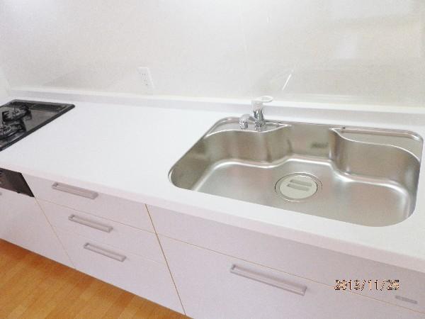 Kitchen. Full of clean kitchen in white!