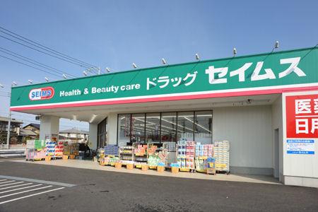Drug store. 419m to drag Seimusu image is an image.