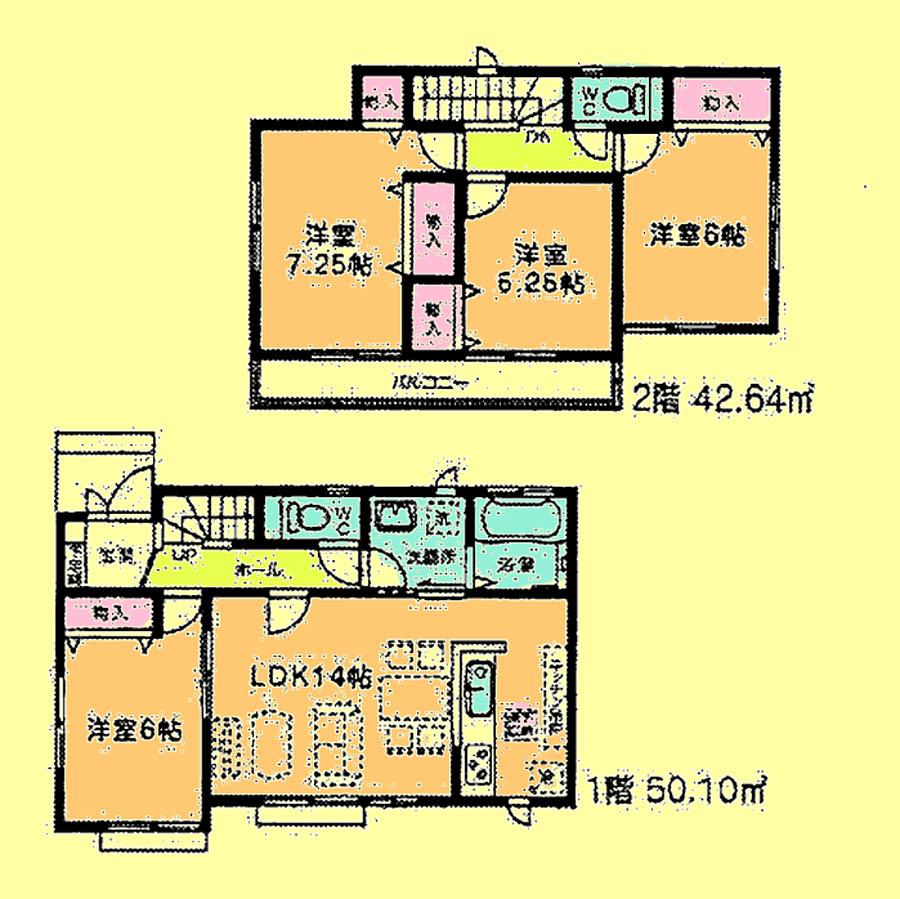 Floor plan. 30,800,000 yen, 4LDK, Land area 133.18 sq m , Building area 92.74 sq m located view in addition to this, It will be provided by the hope of design books, such as layout. 