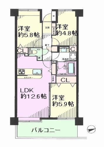 Floor plan. Reservation of tour ・ Complete documentation ・ Please feel free to ask neighboring properties, etc.