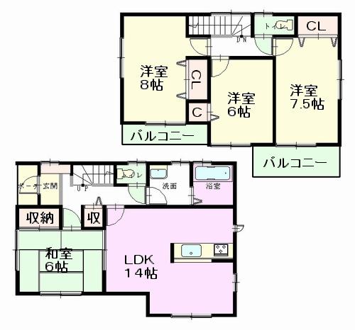 Floor plan. Reservation of tour ・