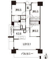 Floor: 3LDK + WIC, the occupied area: 75.81 sq m, Price: 50,100,000 yen, now on sale