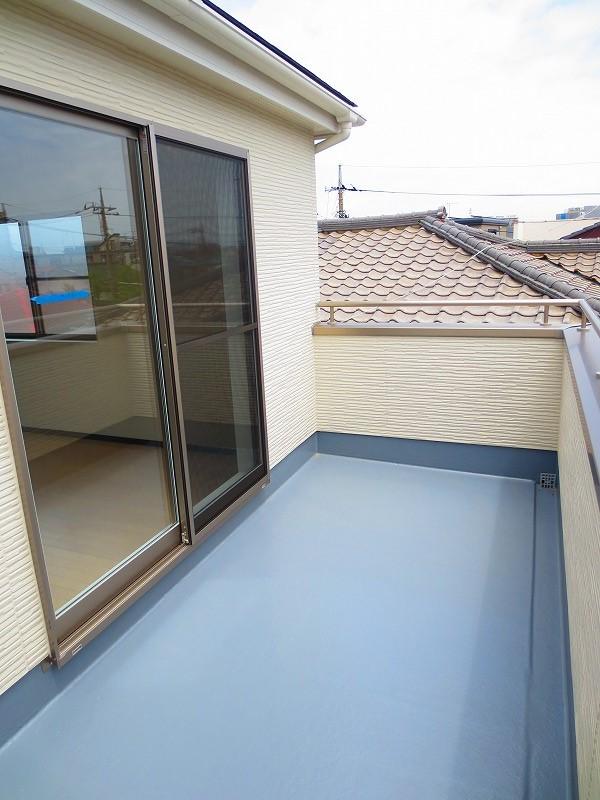 Balcony. wide