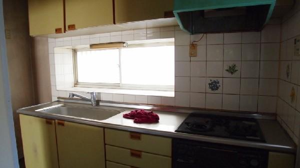 Kitchen. Pretty design of the kitchen, Someone could have fun every day of cooking