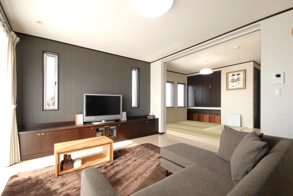 Building plan example (introspection photo). Building plan example Building price 15 million yen, Building area 99.17 sq m Holiday want to relax with your family in the living space of the rest. Please feel free to contact us the hope of the family. 