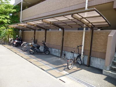 Other common areas. Place for storing bicycles