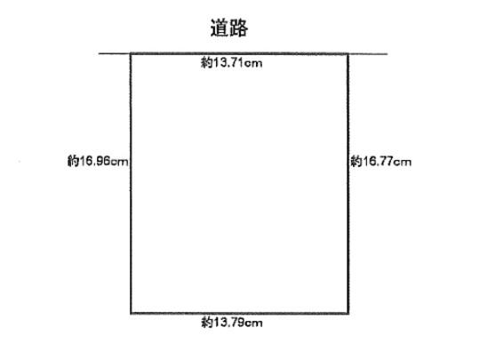 Compartment figure. Land price 18 million yen, Land area 231 sq m compartment view