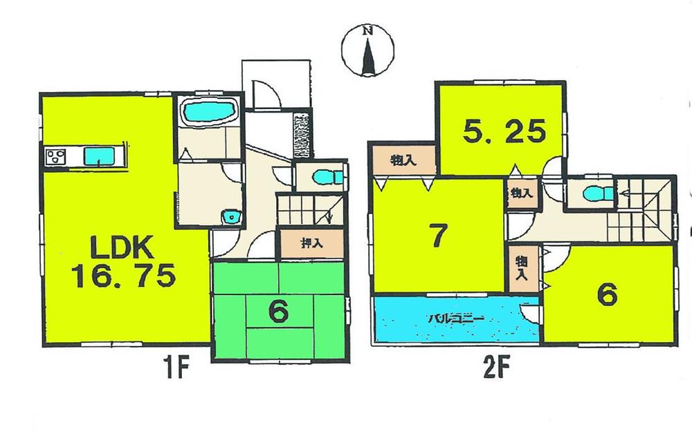 Floor plan. 16.8 million yen, 4LDK, Land area 321.55 sq m , Building area 96.87 sq m is a floor plan design of the room carefree to consult! !