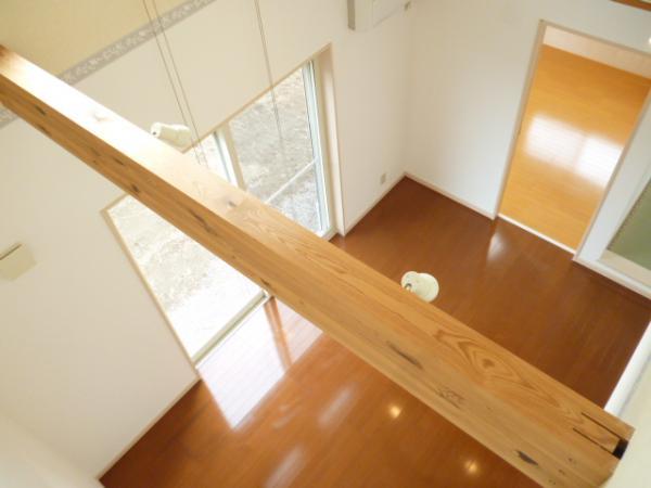Same specifications photos (living). First floor living room as seen from the second floor hallway