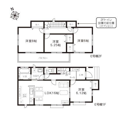 Floor plan. As 520m metropolitan area's largest food supermarket chain until Maruetsu Ina shop, It offers the most suitable products and support to each of the regional